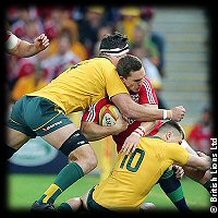 Wallabies British Lions 1st Test George North James OConnor Kane Douglas